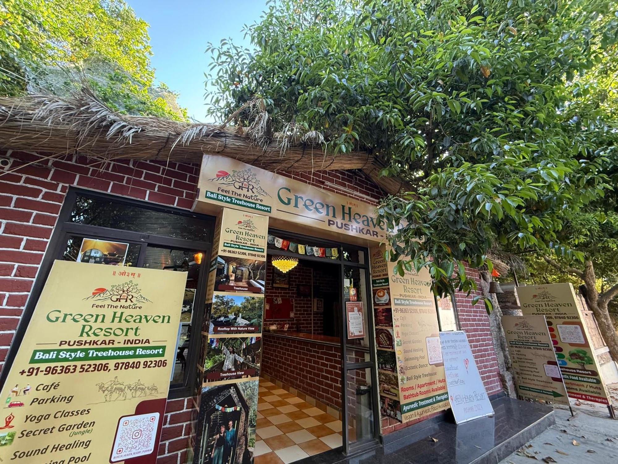 Hotel Green Heaven Resort Pushkar Exterior foto