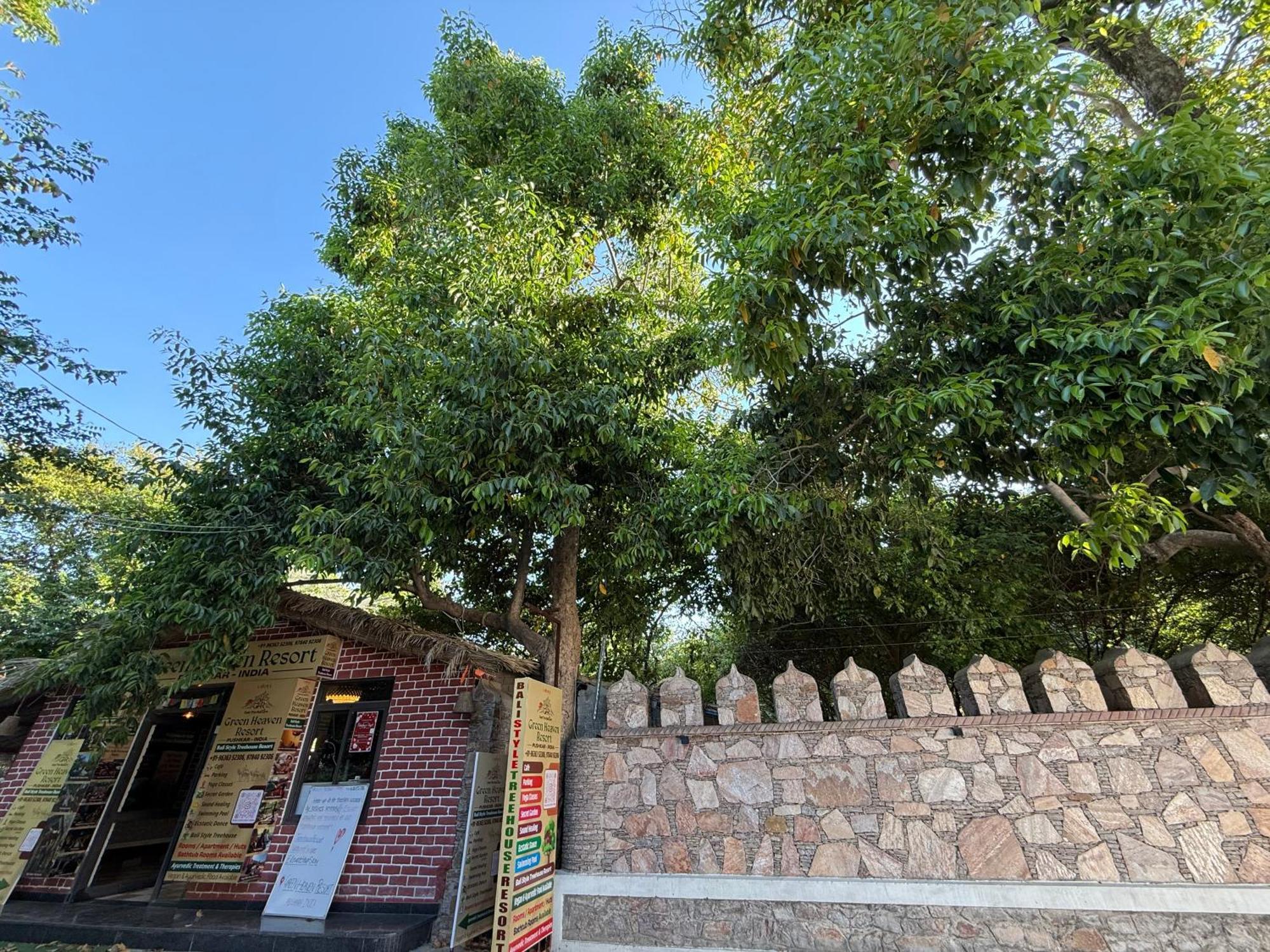 Hotel Green Heaven Resort Pushkar Exterior foto