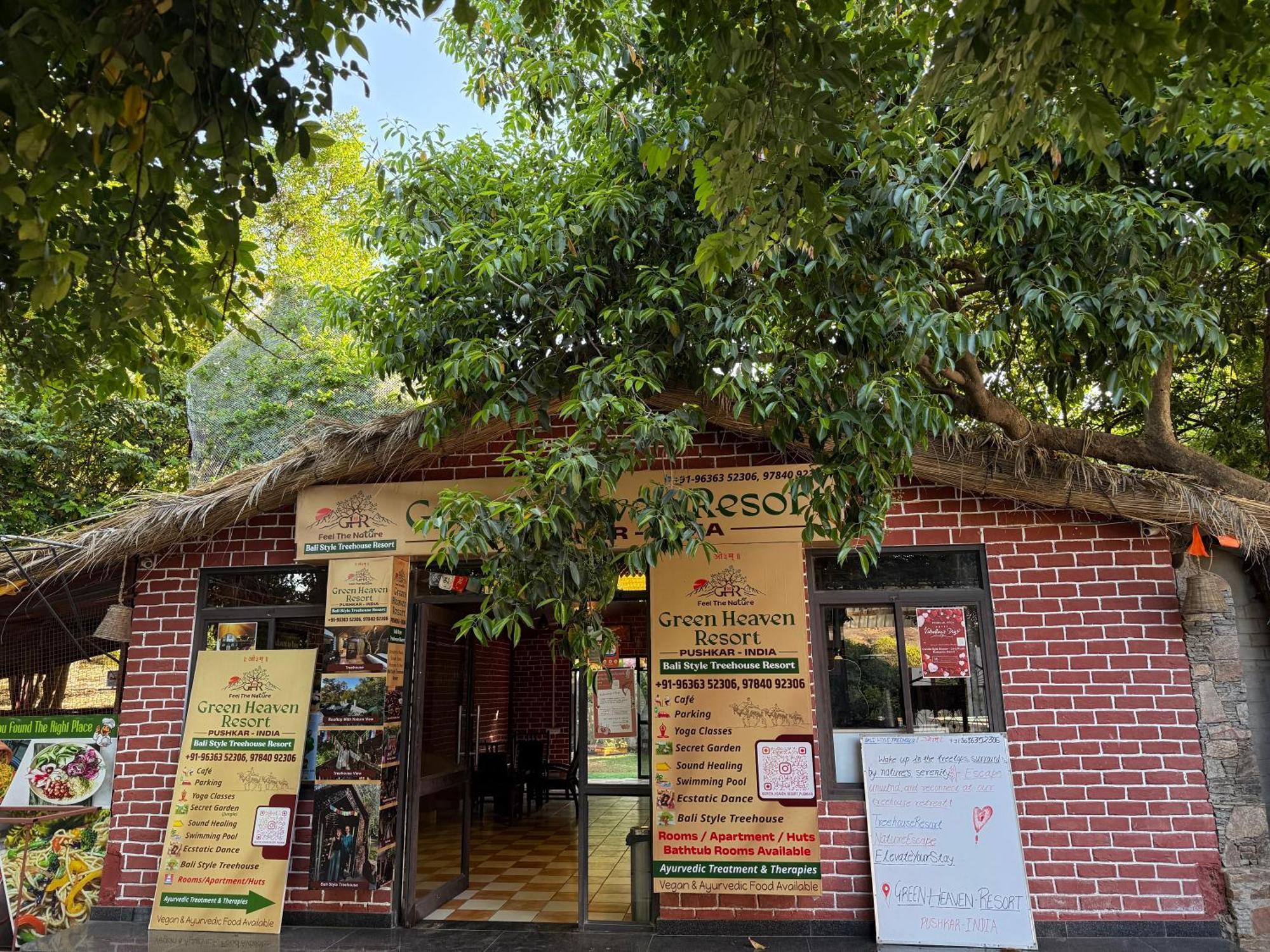 Hotel Green Heaven Resort Pushkar Exterior foto