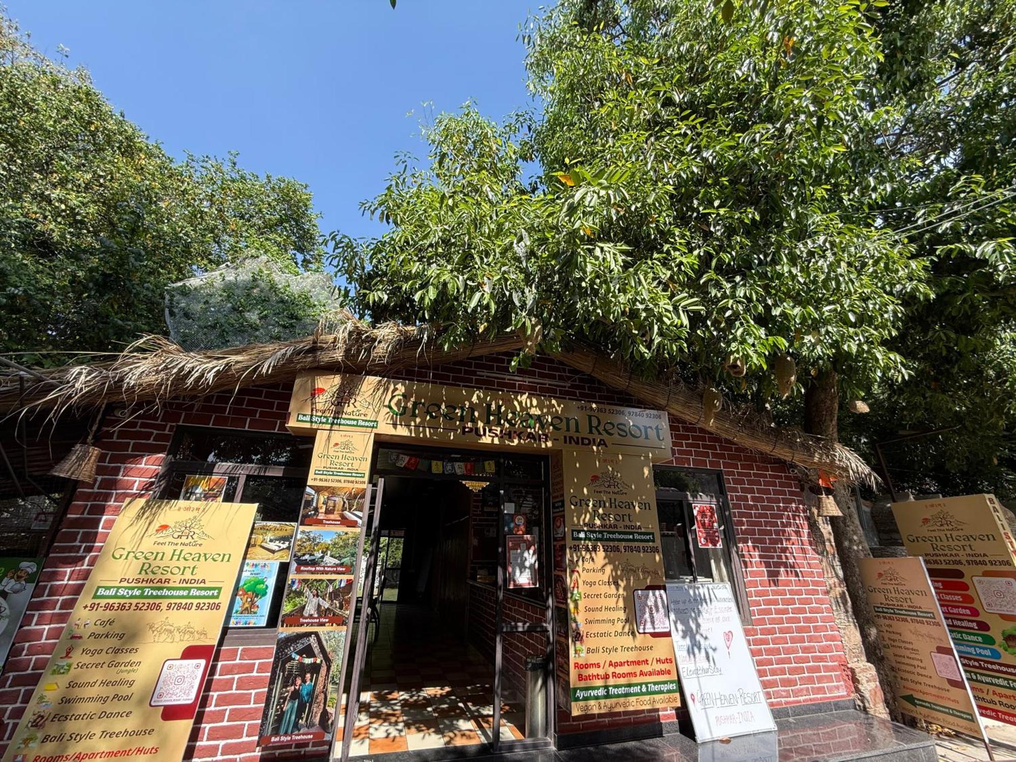Hotel Green Heaven Resort Pushkar Exterior foto
